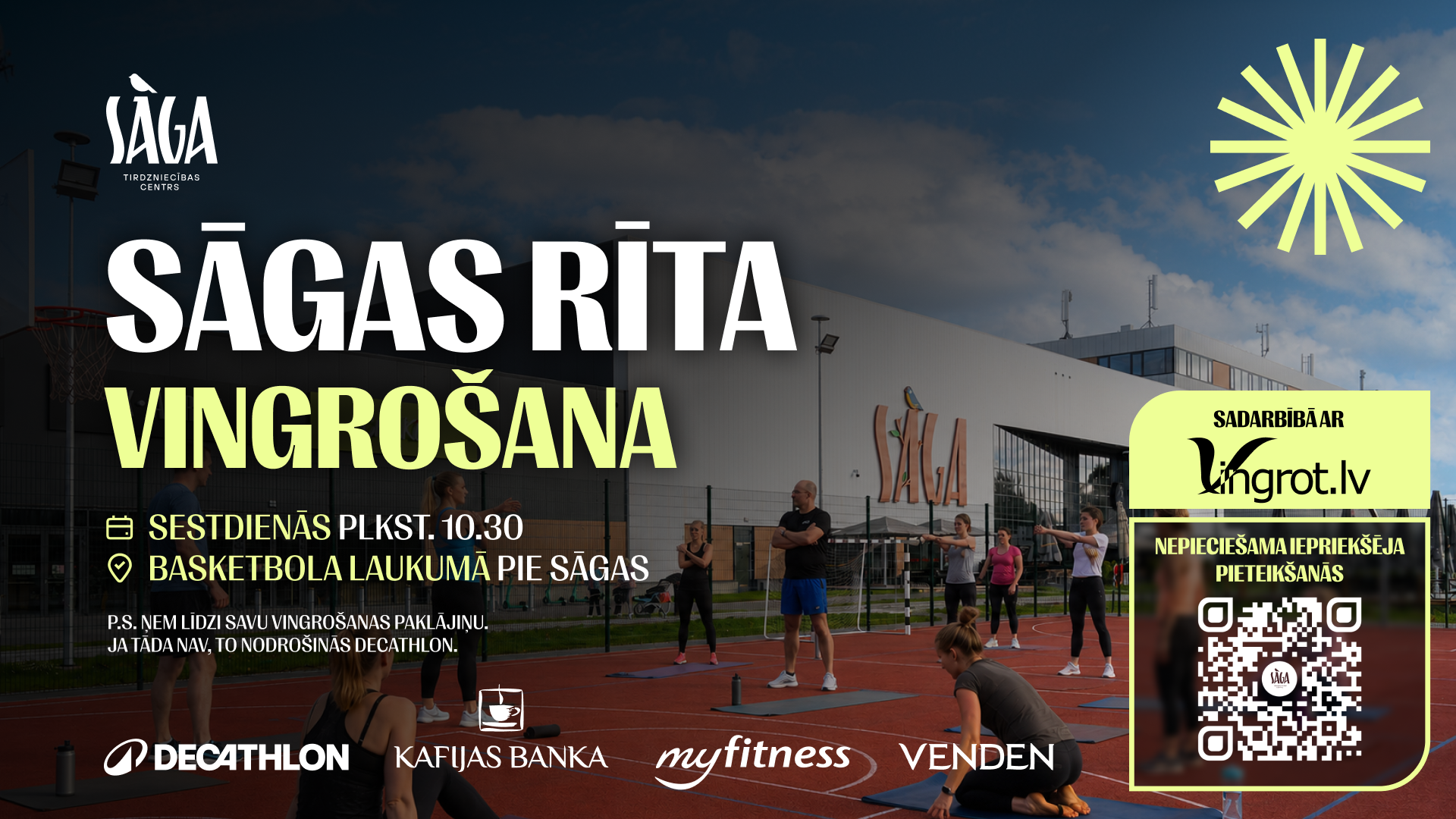 Sāgas rīta vingrošana