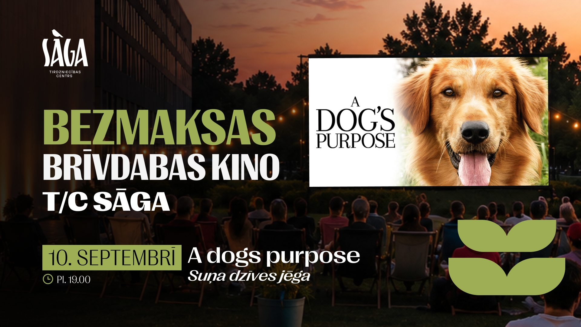 Suņa dzīves jēga - Bezmaksas kino vakars