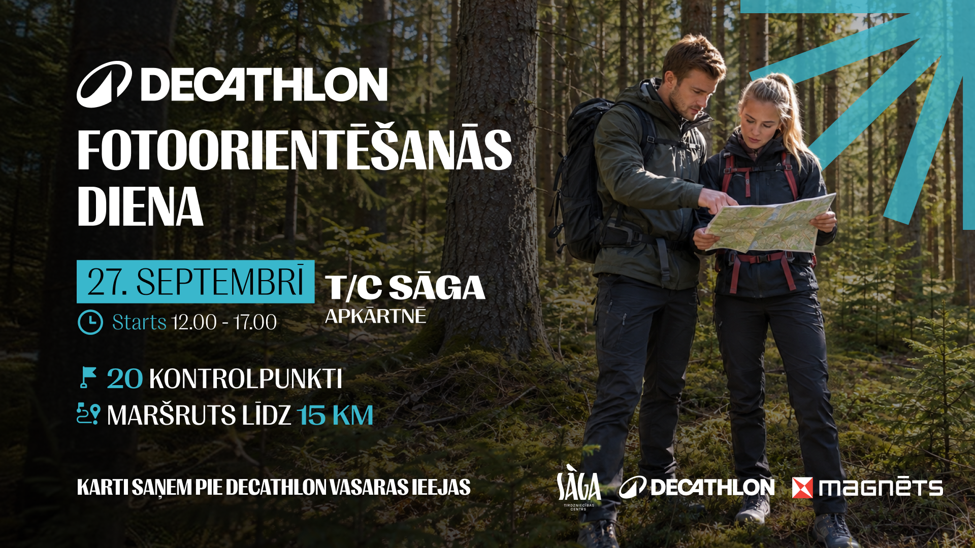 Decathlon fotoorientēšanās diena